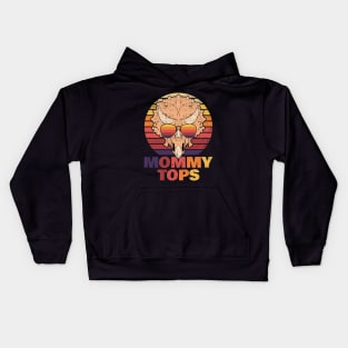 Mommytops Mama Triceratops Kids Hoodie